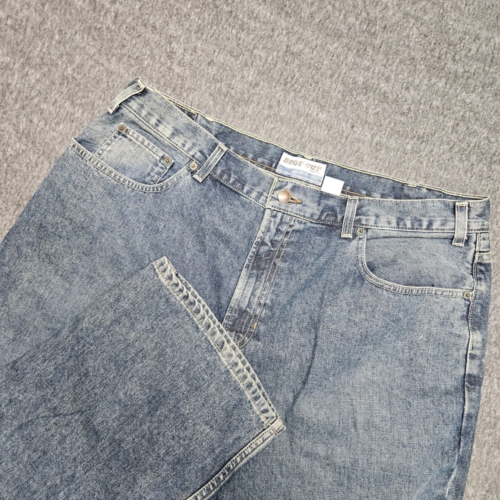 Y2K Old Navy Boot Cut Jeans Men 40x32 Blue Medium Wash Denim Cotton Classic